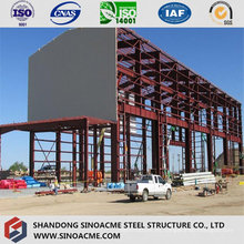 Estructura de acero Planta industrial de gran altura con grúa